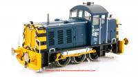 2936 Heljan Class 07 Diesel number 07 012 in BR Blue with wasp stripes